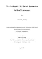Hydrofoil System for Sailing Catamaran.pdf